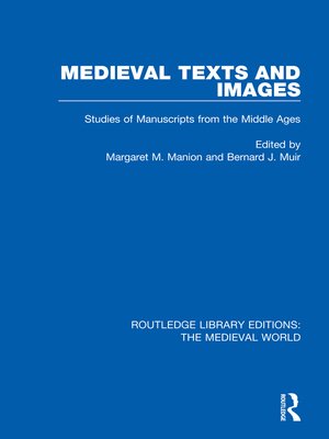 Medieval Texts and Images - ebook